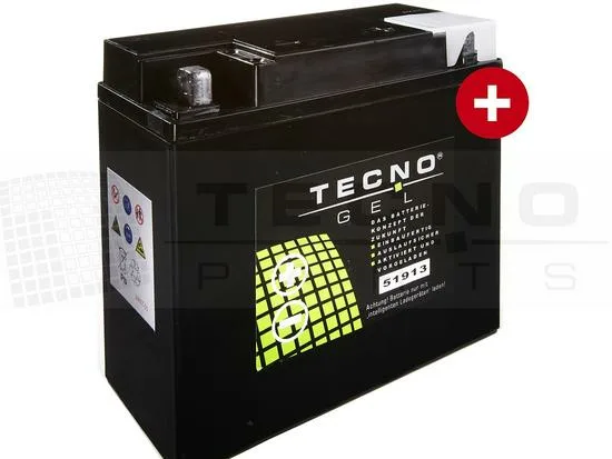 TECNO-GEL BATTERIE 51913 12 V mit 22 Ah (statt 19 Ah!)