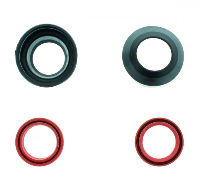 Simmerringe Gabeldichtringe Satz Gabel  All Balls Racing 26x37x10.5 mm mit Staubkappen 56-100  735.00.50 f. Malaguti u. Yamaha