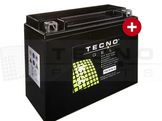 TECNO-GEL BATTERIE Y50-N18L-A 12V 20 Ah (DIN 52016)