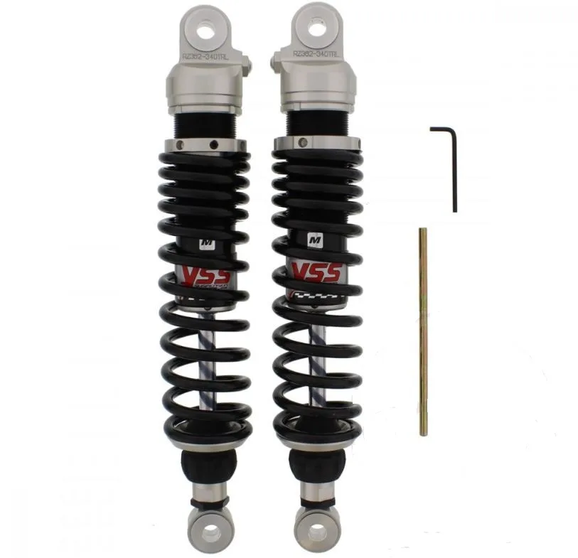 YSS Federbein Stoßdämpfer Stereo RZ362-375TRL-03-X einstellbar mit ABE für TRIUMPH Thruxton 865 EFI/ACE