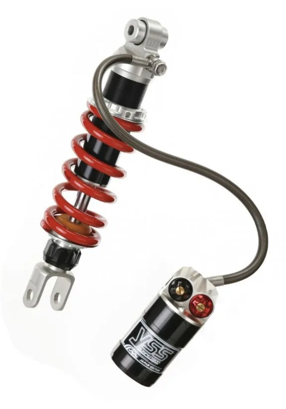 YSS Federbein Stoßdämpfer Mono MX366-300TRW-49-X einstellbar mit ABE für YAMAHA TZR 250 1988 - 1990 - SONDERBESCHAFFUNG