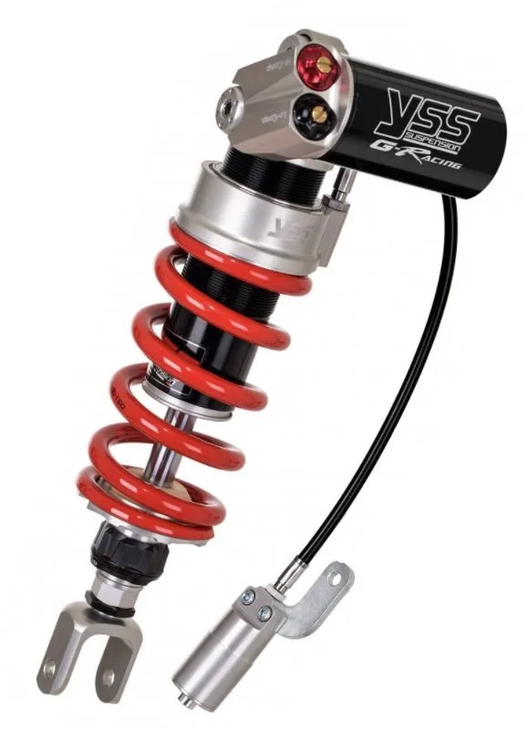 YSS Federbein Stoßdämpfer Mono MG456-325H1RWL-10I-X einstellbar mit ABE für SUZUKI GSX-R 1000/U2 2005 - 2006 - SONDERBESCHAFFUNG