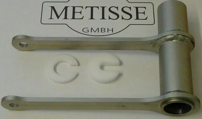 Metisse Hecktieferlegung 60-044-40 (40 mm) m. ABE für Kawasaki VN 900 Classic/Custom 2006 - 2017