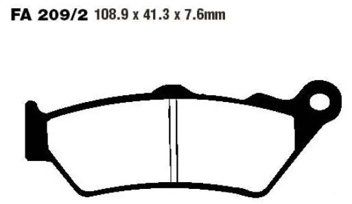 Bremsbelag Sinter HH 7324239 EBC f. Aprilia, BMW, Ducati u.a.