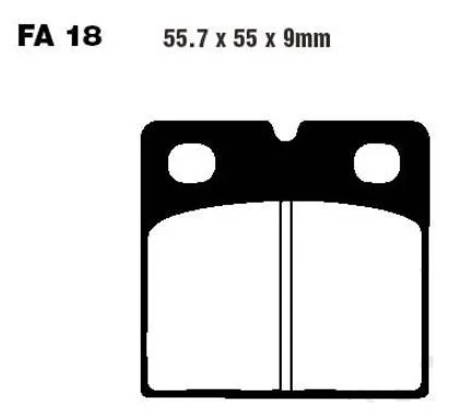Bremsbelag Standard 7326572 EBC f. Benelli, BMW, Ducati u.a.
