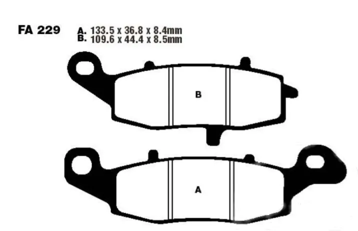 Bremsbelag Standard 7378755 EBC