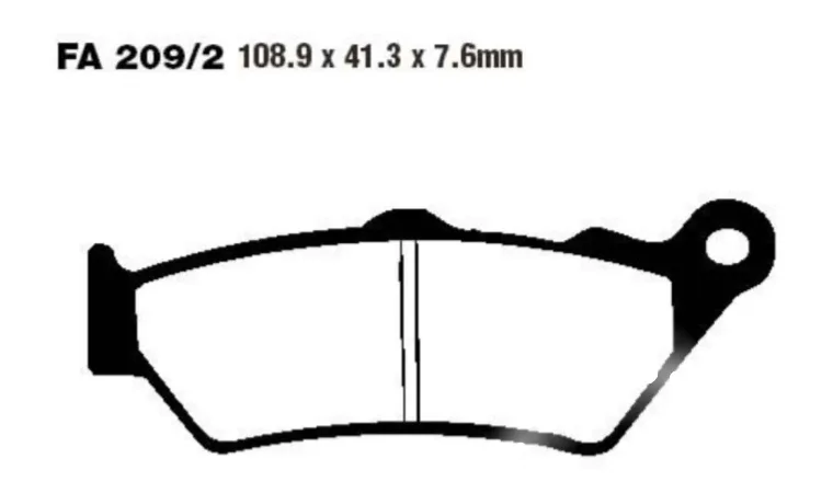 Bremsbelag Standard 7321615 EBC f. Aprilia, BMW, Yamaha u.a.
