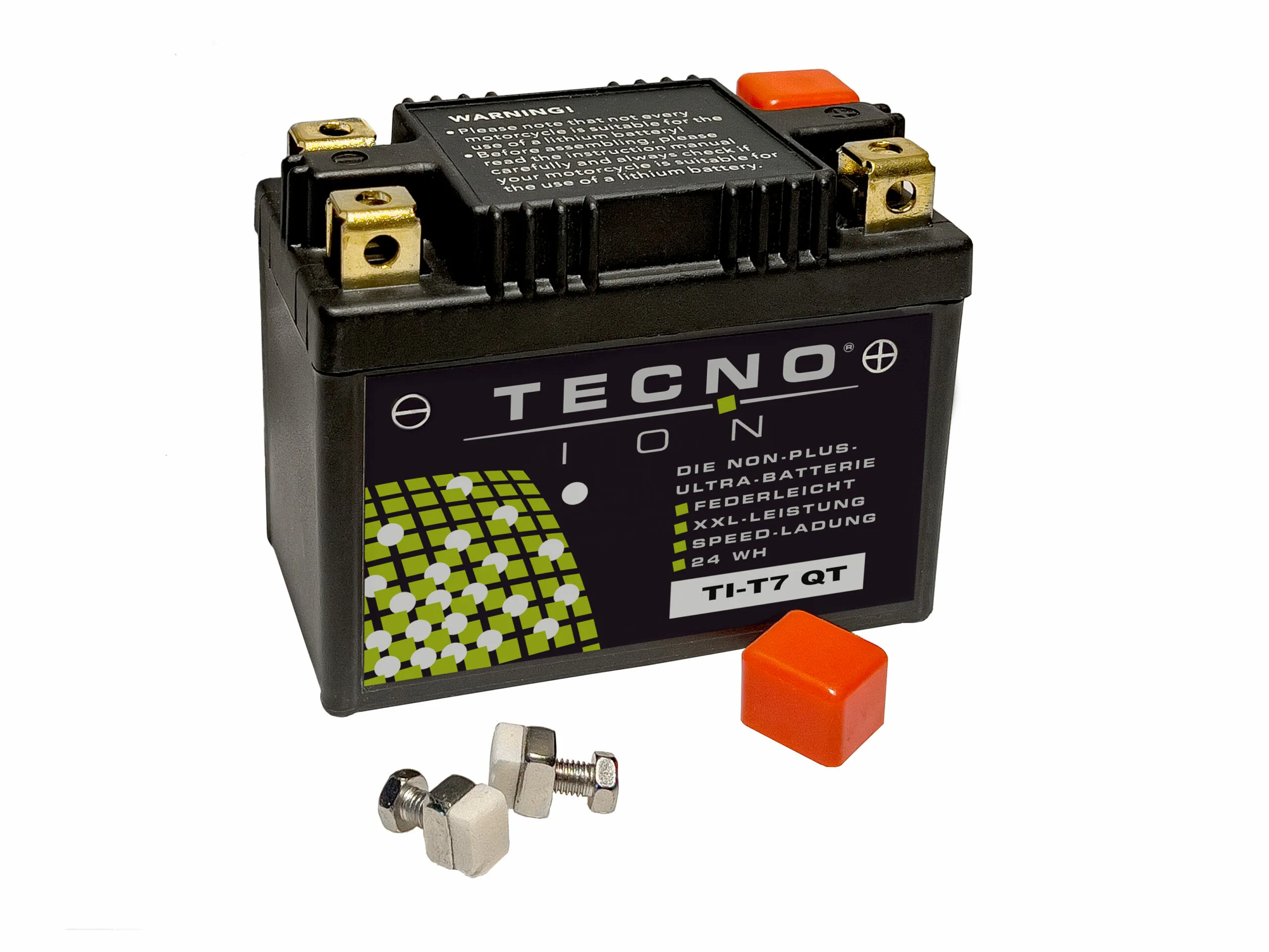 TECNO-ION Li-Ion-Batterie TI-T 7 QT ersetzt YTX4L-BS, YTZ5_s, YTX7L-BS, YB7L-B, YT9-B4 u.v.a.