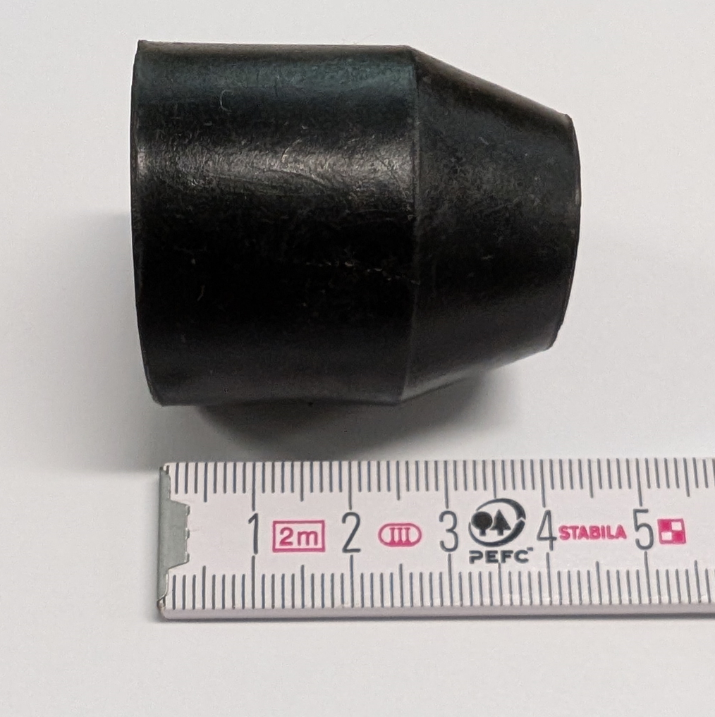 IKON Ersatzteil: Gummianschlagpuffer 40 mm schwarz Art.-Nr. 15 34 38 015 0