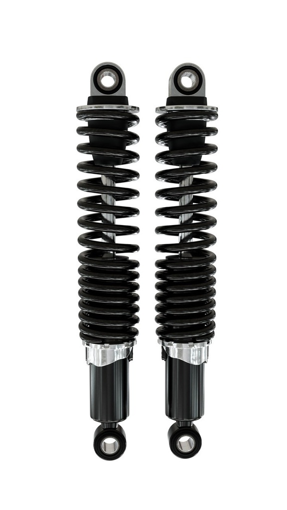 IKON Federbeine - Stoßdämpfer 7610-1672SP14 in schwarz mit ABE f. Triumph Scrambler, Thruxton 900, INDIAN Scout
