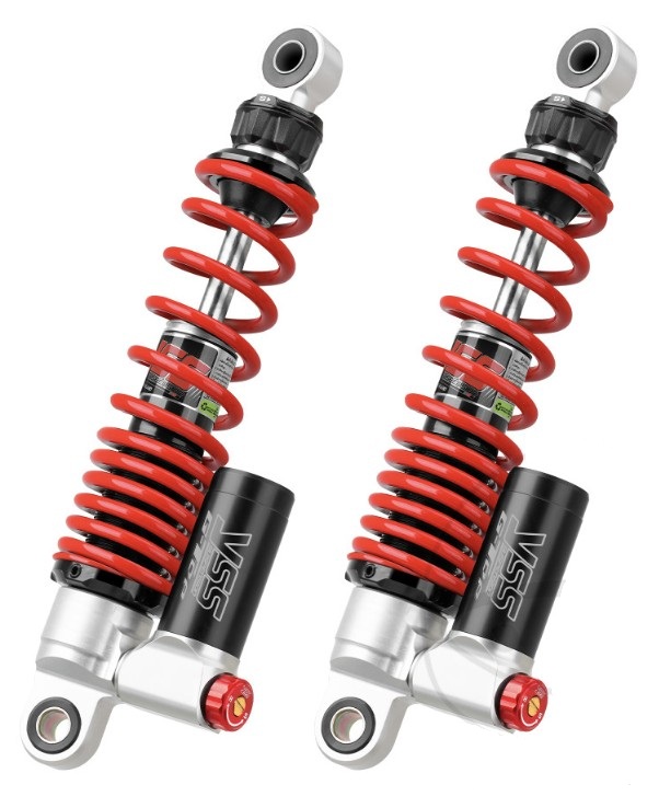 YSS Federbein Stoßdämpfer Stereo FU302-280TRC-01-858 einstellbar mit ABE für LAMBRETTA X3000 2023 - 2025