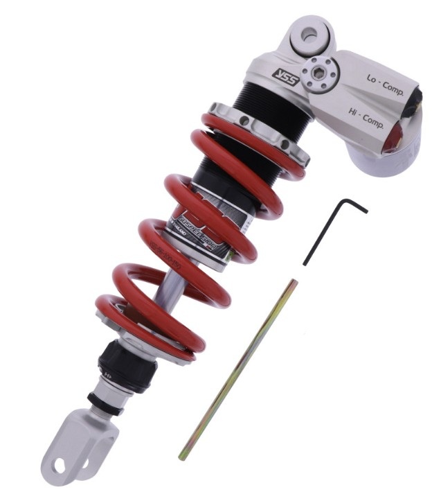YSS Federbein Stoßdämpfer Mono MG456-320TRWL-06I858 einstellbar mit ABE für SUZUKI GSX-R 600 2006 - 2007