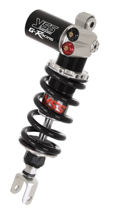 YSS Federbein Stoßdämpfer Mono MG456-320TRWJ59I-888 einstellbar mit ABE für MOTO GUZZI GRISO 850/1100/1200 2005 - 2017