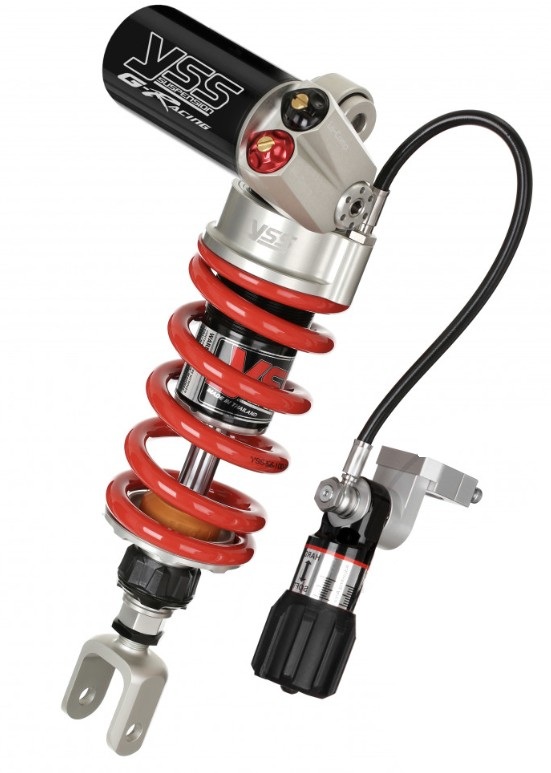 YSS Federbein Stoßdämpfer Mono MG456-315H1RWL85I858 einstellbar mit ABE für KAWASAKI Z 125 2021 - 2023