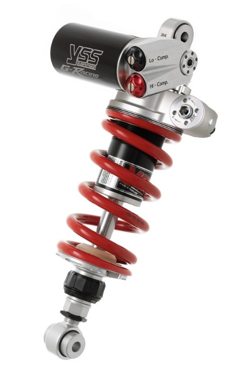 YSS Federbein Stoßdämpfer Mono MG456-310HRWL73I-858 einstellbar mit ABE für APRILIA RSV 4 2009 - 2019