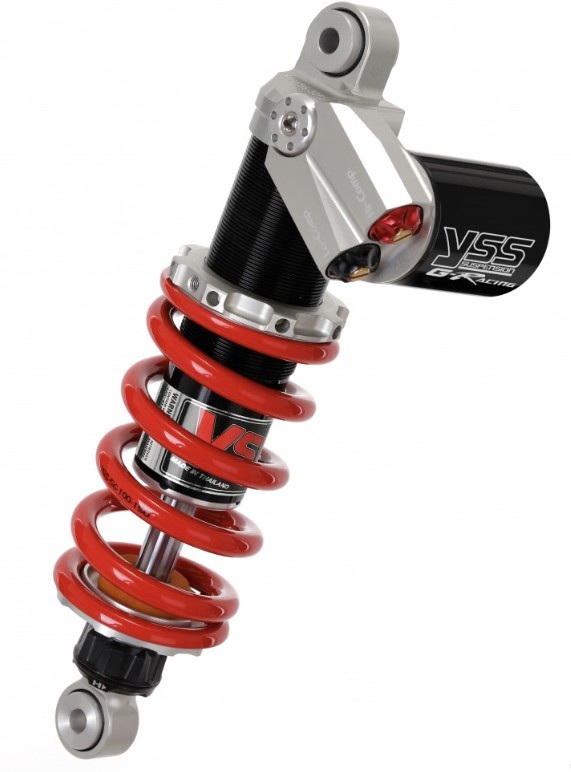 YSS Federbein Stoßdämpfer Mono MG456-305TRW37I-858 einstellbar mit ABE für YAMAHA YZF-R1 1000 2004 - 2008
