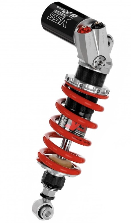YSS Federbein Stoßdämpfer Mono MG456-295TRWL26I-858 einstellbar mit ABE für TRIUMPH SPEED TRIPLE 1050 2011 - 2016