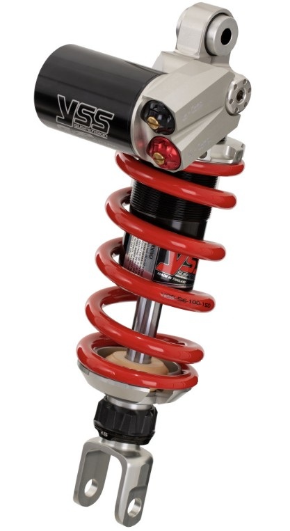 YSS Federbein Stoßdämpfer Mono MG456-295TRW-22I-858 einstellbar mit ABE für YAMAHA YZF-R6 600 2010 - 2015