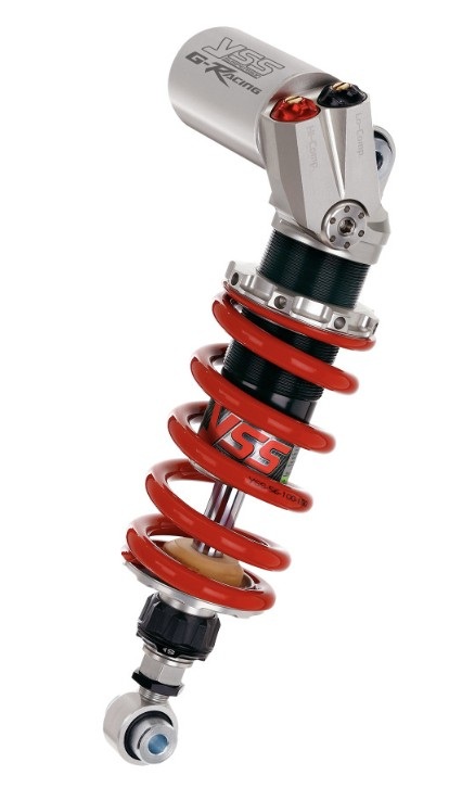 YSS Federbein Stoßdämpfer Mono MG456-295TRW-05I-859 einstellbar mit ABE für TRIUMPH DAYTONA 675 2010