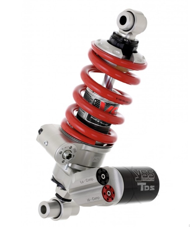 YSS Federbein Stoßdämpfer Mono MU456-280HRWJ-26T einstellbar mit ABE für YAMAHA MT-03/YZF-R3 2015 - 2019