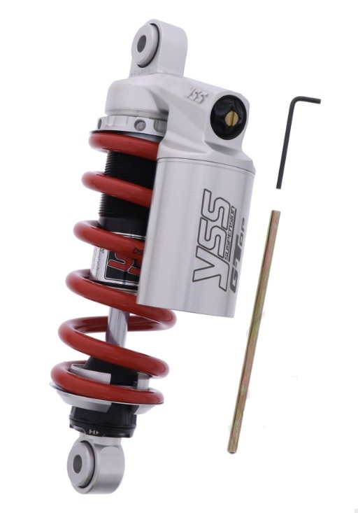 YSS Federbein Stoßdämpfer Mono MU362-240TRC-07-858 einstellbar mit ABE für BENELLI TNT 125 2017 - 2025