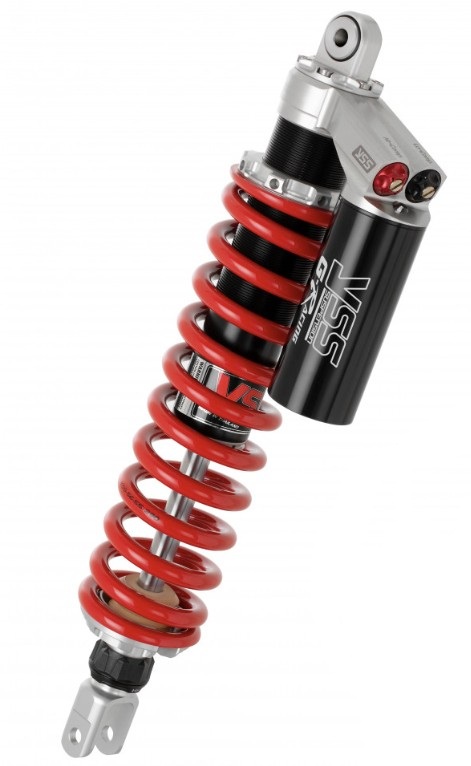 YSS Federbein Stoßdämpfer Mono MG456-455TRW-01-858 einstellbar mit ABE für SUZUKI DR-Z 400 2000 - 2004