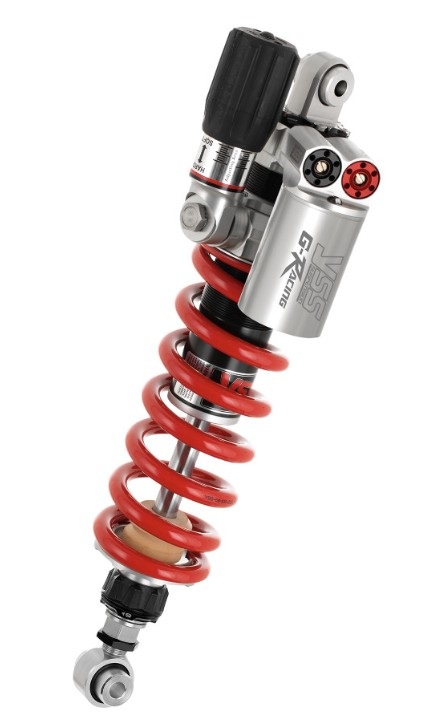 YSS Federbein Stoßdämpfer Mono MG456-410HRWL-07-859 einstellbar mit ABE für TRIUMPH TIGER 900 RALLY 2020 - 2025