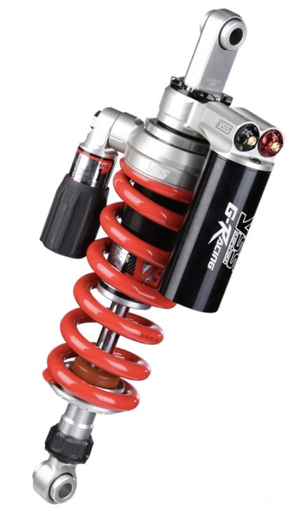 YSS Federbein Stoßdämpfer Mono MG456-400HRW-21-858 einstellbar mit ABE für KTM Adventure 1190 ABS 2013 - 2016