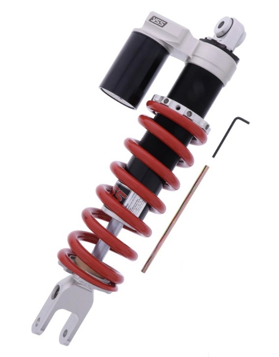 YSS Federbein Stoßdämpfer Mono MG456-395TRW-27-858 einstellbar mit ABE für HONDA CRF 1000 L AFRICA TWIN 2016 - 2020
