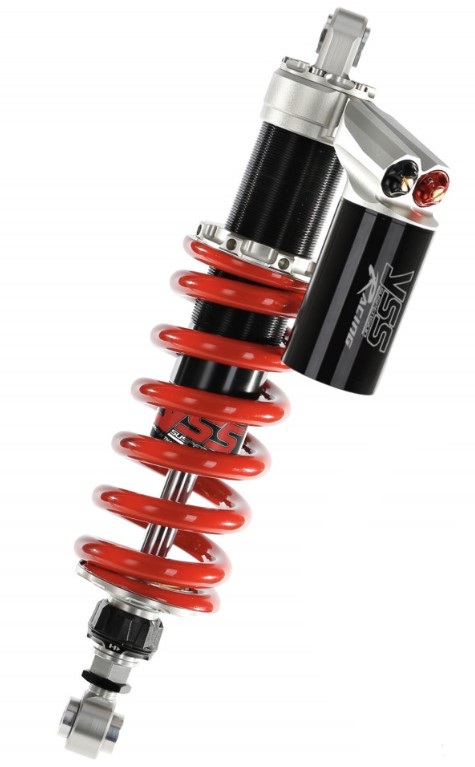 YSS Federbein Stoßdämpfer Mono MG456-375TRWL-07-858 einstellbar mit ABE für KTM Supermoto 990 SM/SM T/LC8/SM R LC8/SM T LC8 ABS u.a. 2009 - 2013