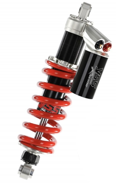YSS Federbein Stoßdämpfer Mono MG456-375TRW-08-858 einstellbar mit ABE für KTM Adventure 990 LC8/LC8 ABS 2006 - 2013