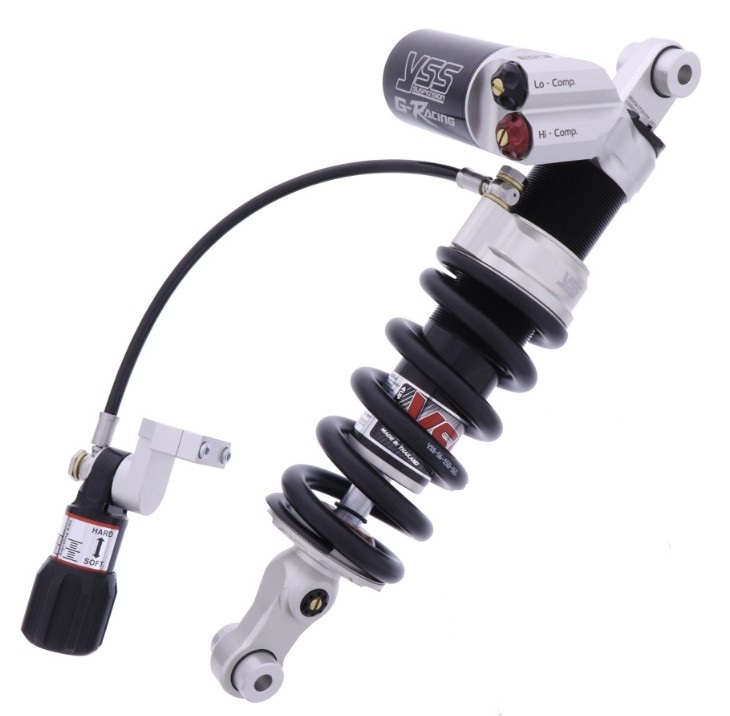 YSS Federbein Stoßdämpfer Mono MG456-375H1RW-05-888 einstellbar mit ABE für BMW R 1200 NineT 2017 - 2020