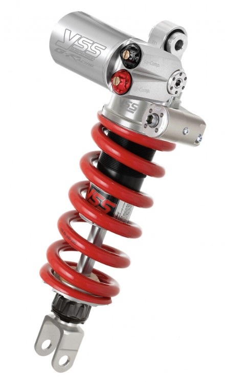 YSS Federbein Stoßdämpfer Mono MG456-345HRW-11-859 einstellbar mit ABE für YAMAHA XT 660 Z TENERE 2008 - 2016
