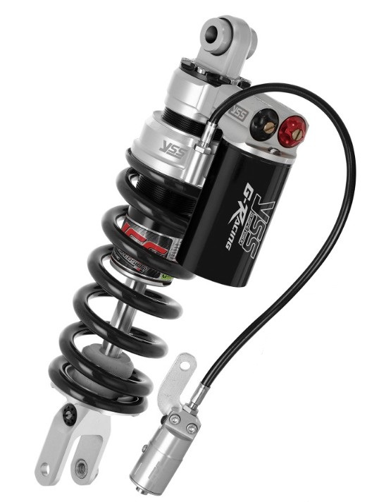 YSS Federbein Stoßdämpfer Mono MG456-345H1RW-25-888 einstellbar mit ABE für HONDA XL 750 TRANSAPL 2023 - 2024