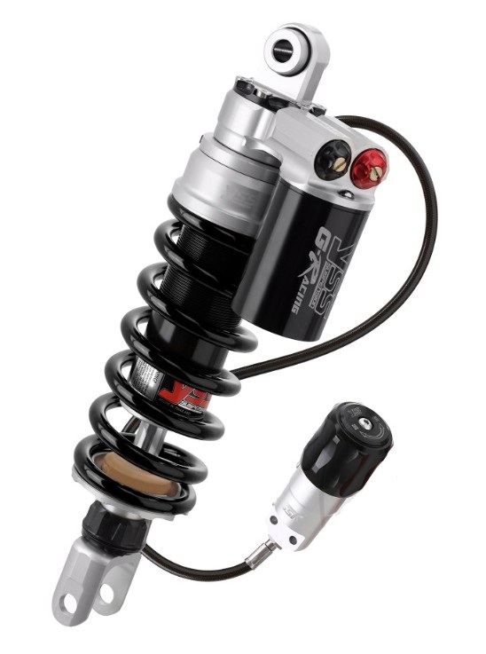 YSS Federbein Stoßdämpfer Mono MG456-340H1RW-31-888 einstellbar mit ABE für HARLEY DAVIDSON RH 1250 S Sporster 2021 - 2024