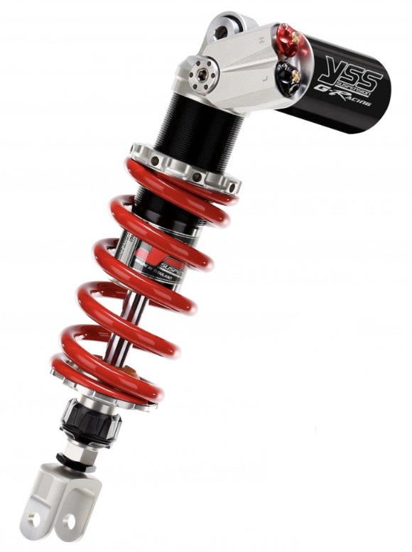 YSS Federbein Stoßdämpfer Mono MG456-335TRWJ06I-858 einstellbar mit ABE für KAWASAKI ZX-6R 600 2009 - 2017