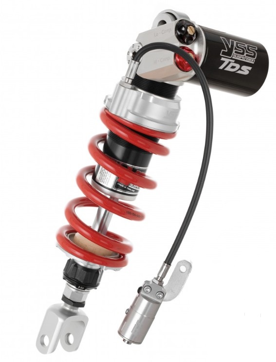 YSS Federbein Stoßdämpfer Mono MG456-335H1RWL-10IT einstellbar mit ABE für KAWASAKI ZX-6R Ninja 2024