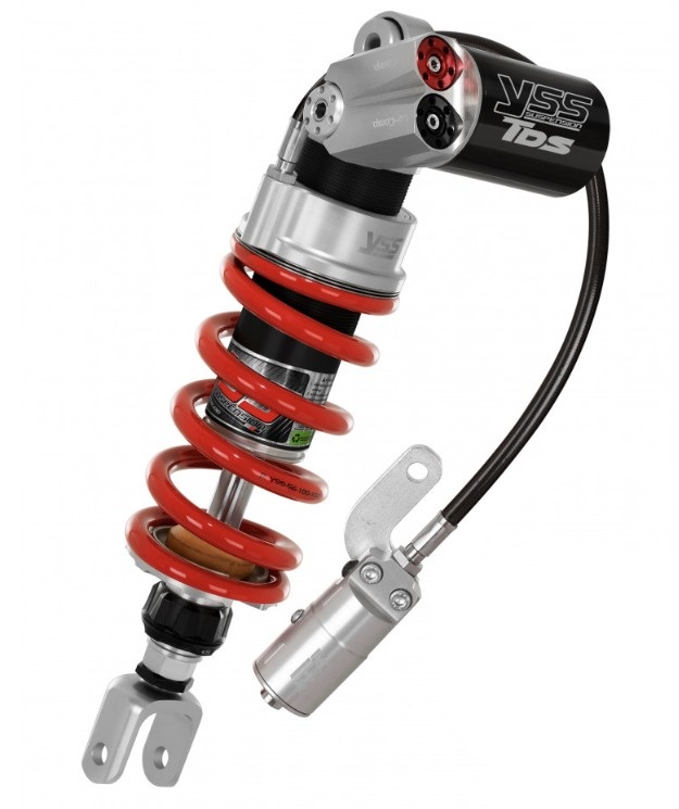 YSS Federbein Stoßdämpfer Mono MG456-335H1RWJ-06IT einstellbar mit ABE für KAWASAKI ZX-6R 600 2009 - 2017
