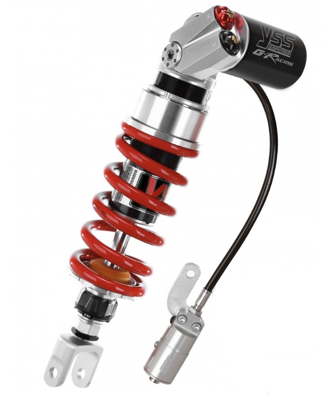 YSS Federbein Stoßdämpfer Mono MG456-335H1RWJ06I858 einstellbar mit ABE für KAWASAKI ZX-6R 600 2009 - 2017