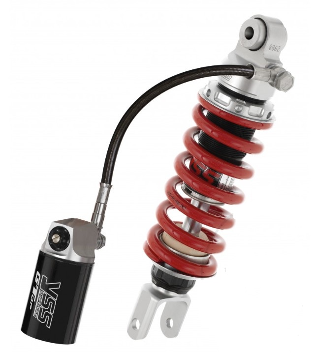 YSS Federbein Stoßdämpfer Mono MX366-215TRC-01-858 einstellbar mit ABE für HONDA NSR 50 S 1989 - 1996
