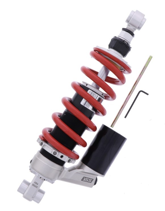 YSS Federbein Stoßdämpfer Mono MU456-350TRCL-06-858 einstellbar mit ABE für KAWASAKI Z 900 2017 - 2024