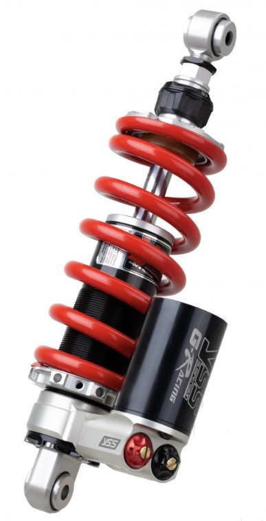 YSS Federbein Stoßdämpfer Mono MU456-330TRWL-76-858 einstellbar mit ABE für YAMAHA MT-09 900 2021 - 2023