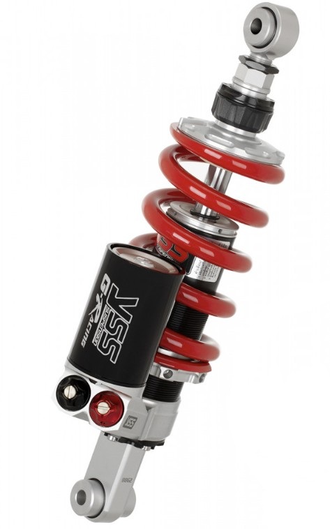 YSS Federbein Stoßdämpfer Mono MU456-330TRWL-65-858 einstellbar mit ABE für HONDA CBR 650 RA 2019 - 2024