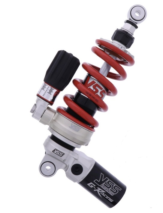 YSS Federbein Stoßdämpfer Mono MU456-315HRWJ-06-858 einstellbar mit ABE für MOTO GUZZI V 100 1000 MANDELLO 2022 - 2024