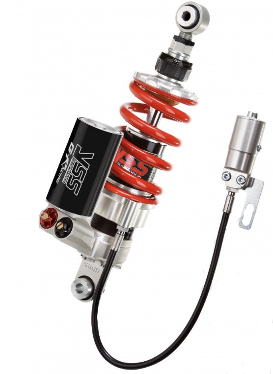 YSS Federbein Stoßdämpfer Mono MU456-315H1RWL62-858 einstellbar mit ABE für KAWASAKI ZX-10R 1000 2011 - 2016