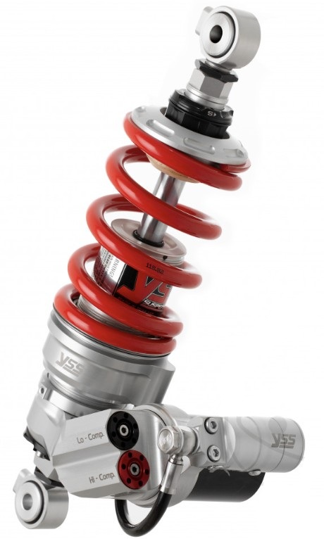 YSS Federbein Stoßdämpfer Mono MU456-310H1RWJ81-858 einstellbar mit ABE für APRILIA TUONO/RS 660 2020 - 2025