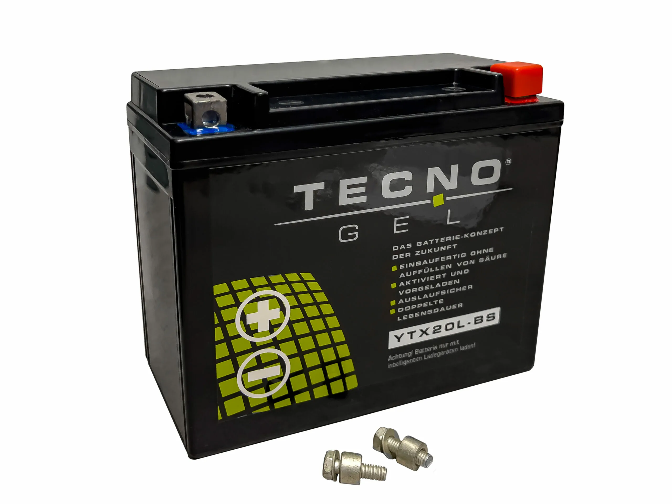 TECNO-GEL BATTERIE für YTX20L-BS 12V 20Ah DIN 82000 GTX20L-BS CTX20L-BS
