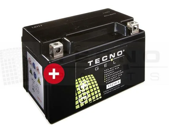 TECNO-GEL Batterie YTZ10-S = YT10B-4 (DIN 50901)