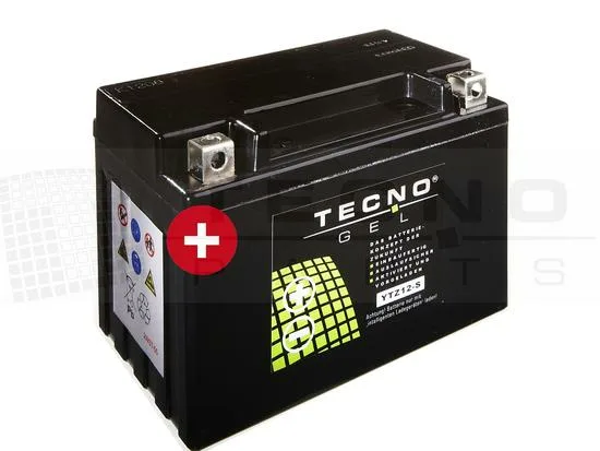 TECNO-GEL BATTERIE YTZ14-S 12V 11,3 Ah DIN 51101