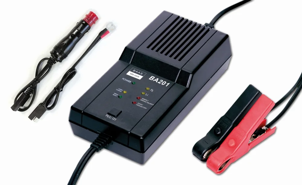 BAAS BA201 UNIVERSAL-LADEGERÄT 12V 2A